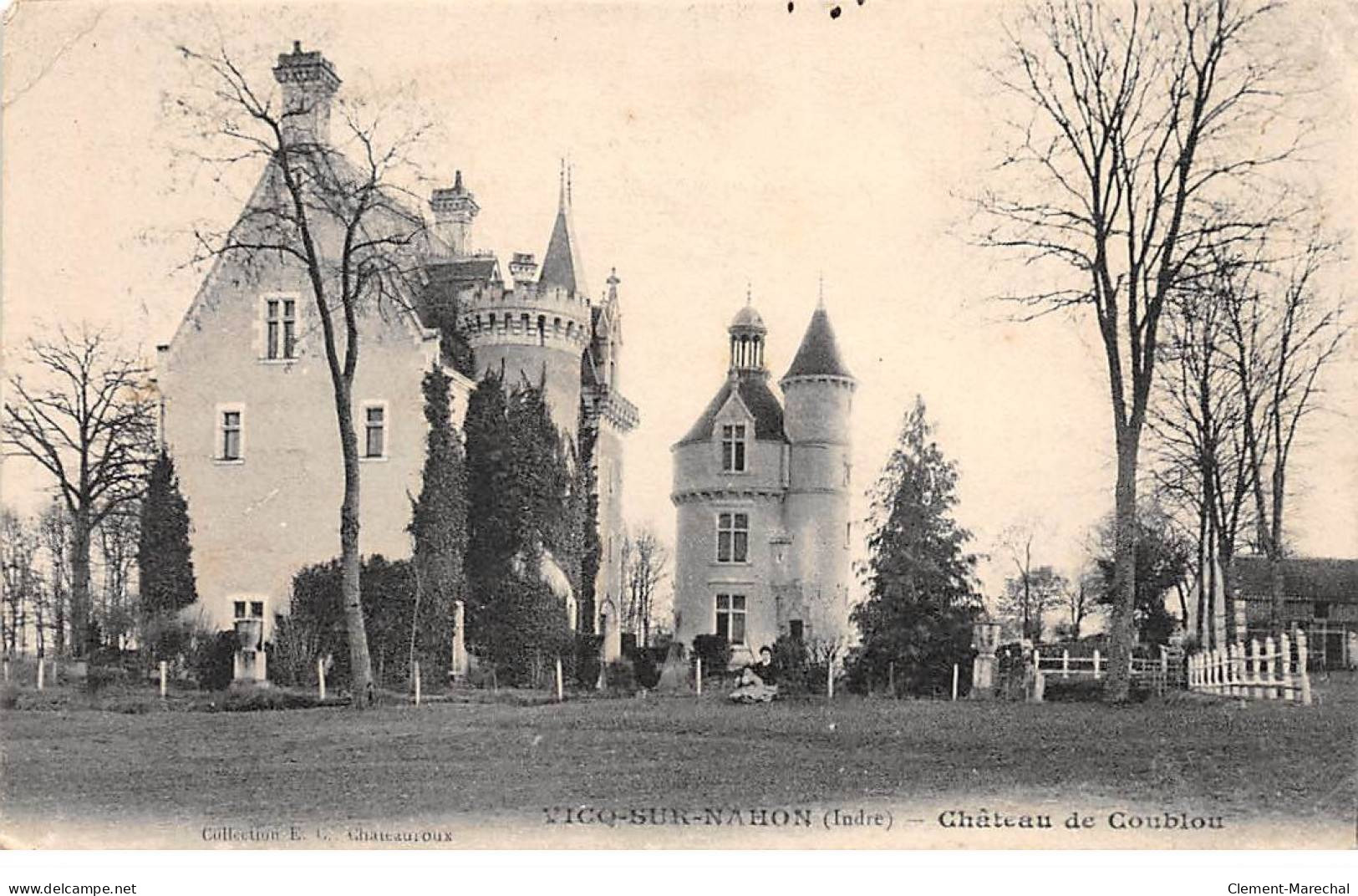 VICQ SUR NAHON - Château De Coublou - état - Other & Unclassified