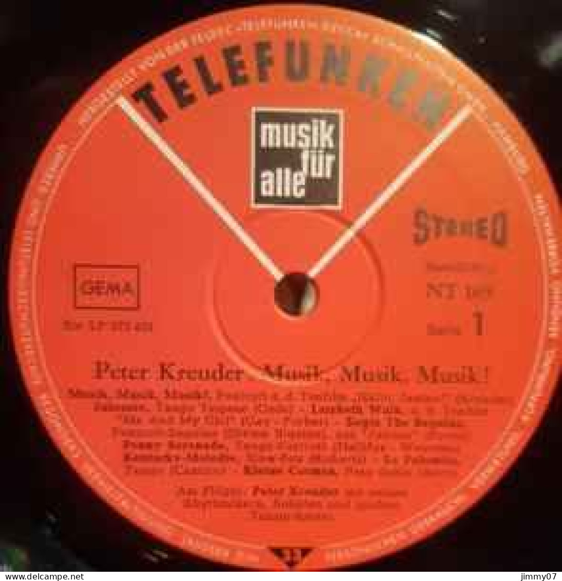 Peter Kreuder - Musik! Musik! Musik! (LP, Album) - Classique