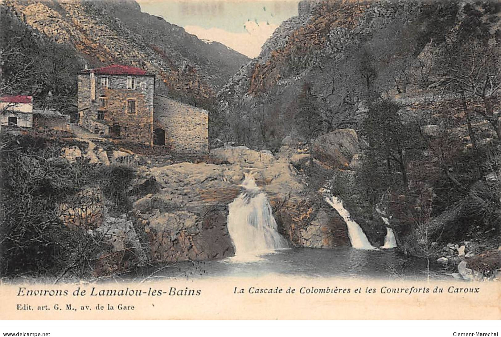 La Cascade De COLOMBERES Et Les Contreforts Du Caroux - Très Bon état - Sonstige & Ohne Zuordnung