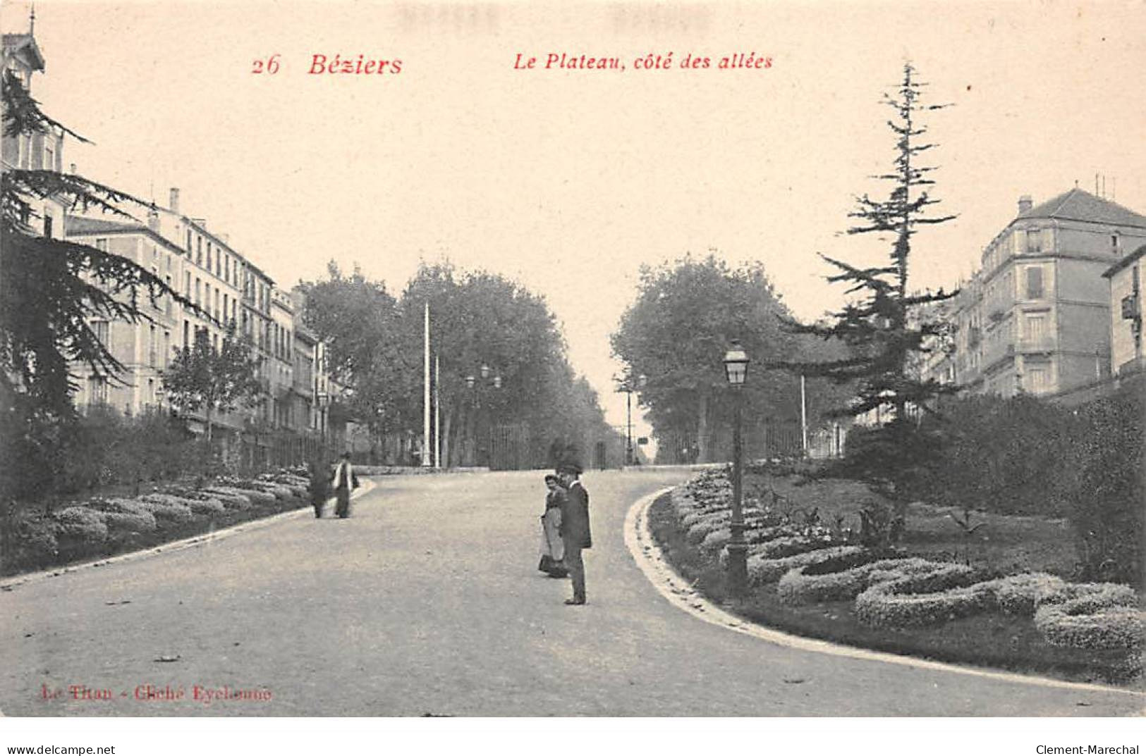 BEZIERS - Le Plateau, Côté Des Allées - Très Bon état - Beziers