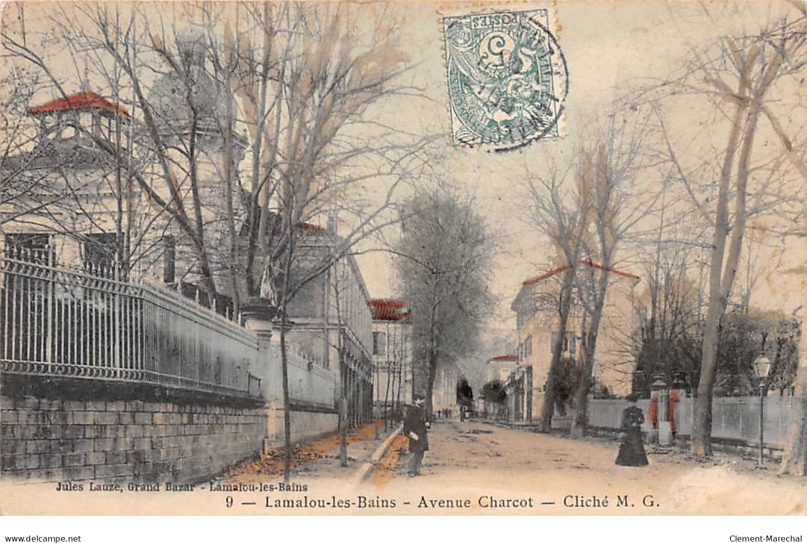 LAMALOU LES BAINS - Avenue Charcot - état - Lamalou Les Bains