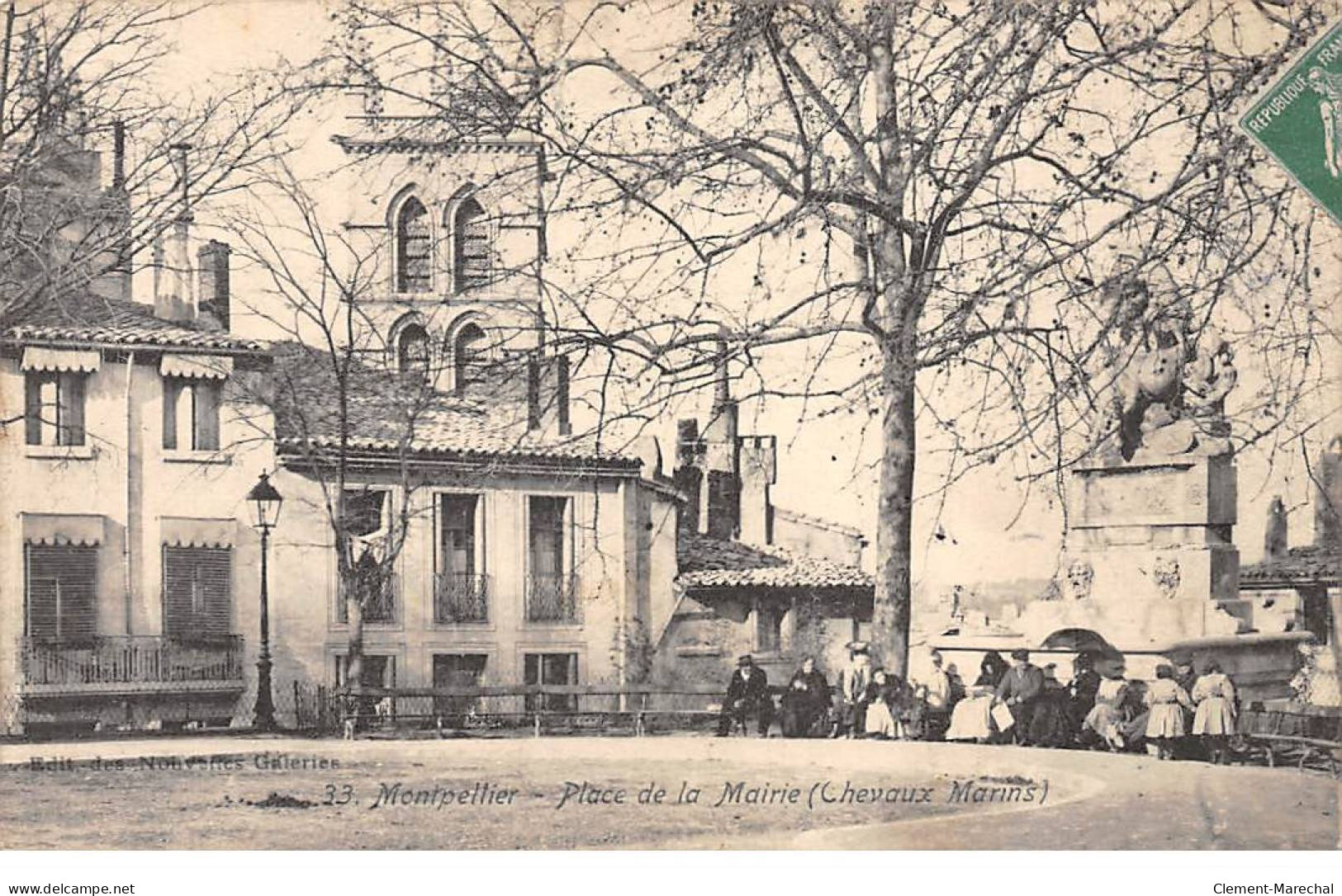 MONTPELLIER - Place De La Mairie - Très Bon état - Montpellier