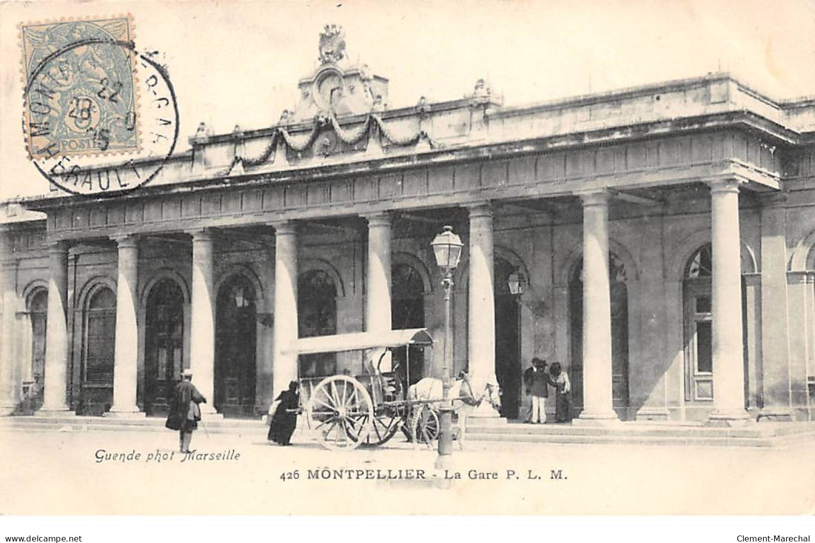 MONTPELLIER - La Gare PLM - Très Bon état - Montpellier