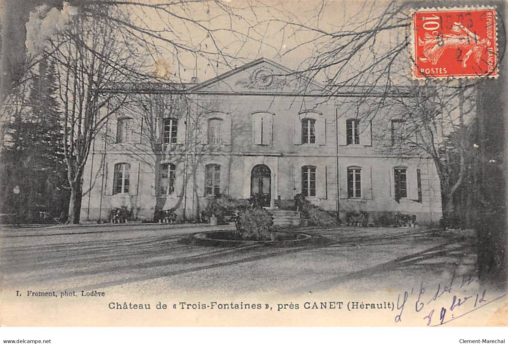 Château De " Trois Fontaines " Près CANET - Très Bon état - Other & Unclassified