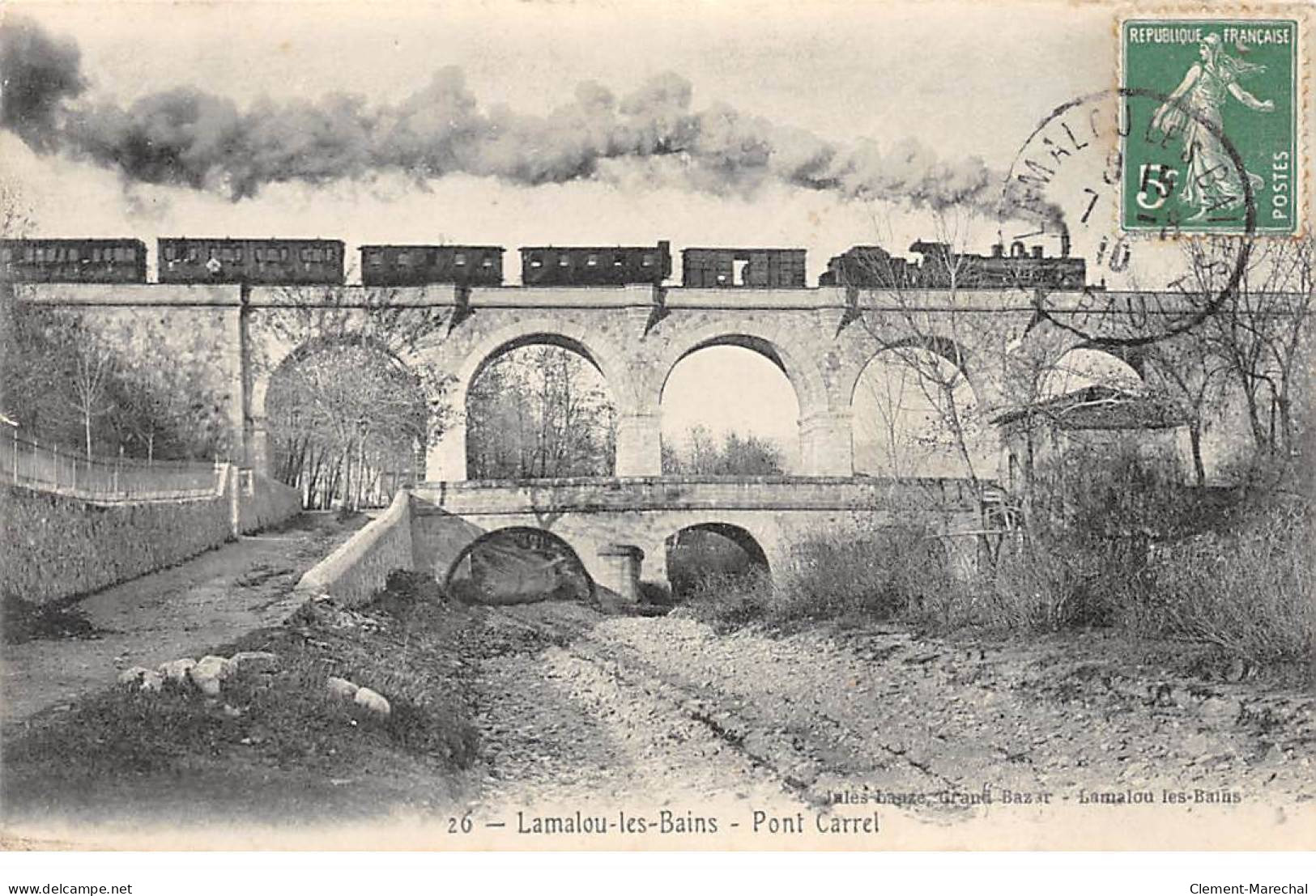 LAMALOU LES BAINS - Pont Carrel - Très Bon état - Lamalou Les Bains