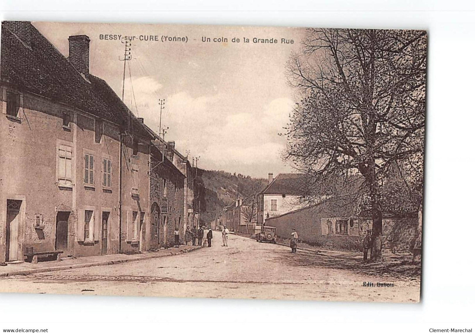 BESSY SUR CURE - Un Coin De La Grande Rue - Très Bon état - Autres & Non Classés