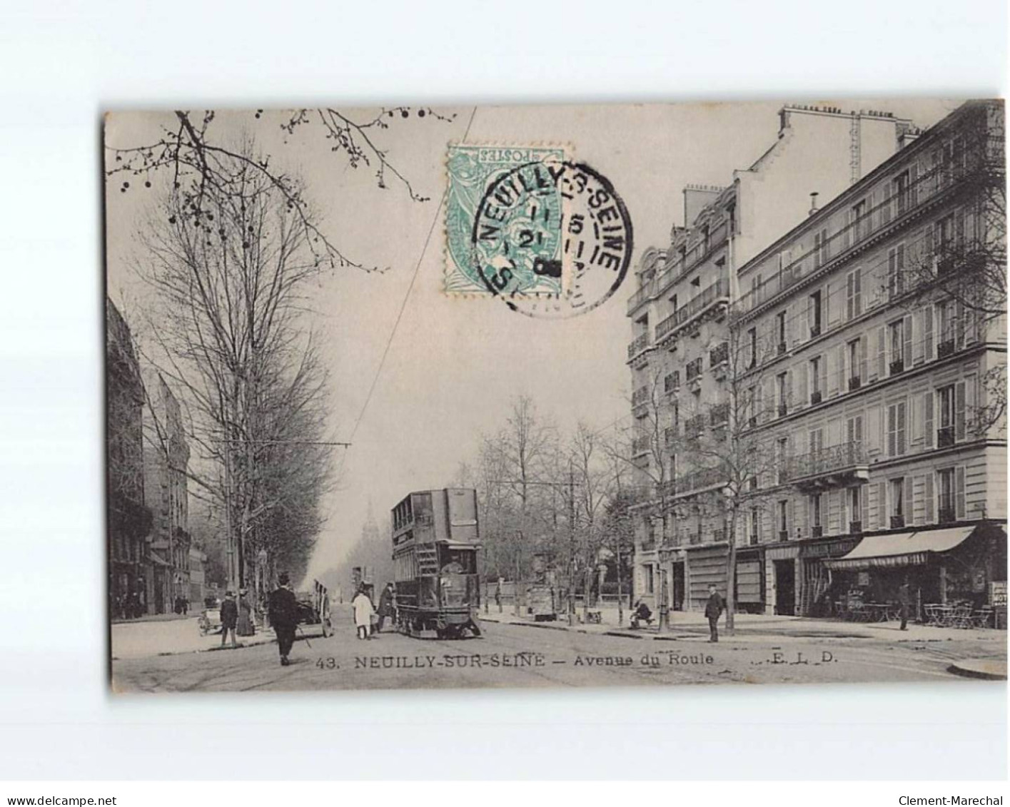NEUILLY SUR SEINE : Avenue Du Roule - état - Neuilly Sur Seine