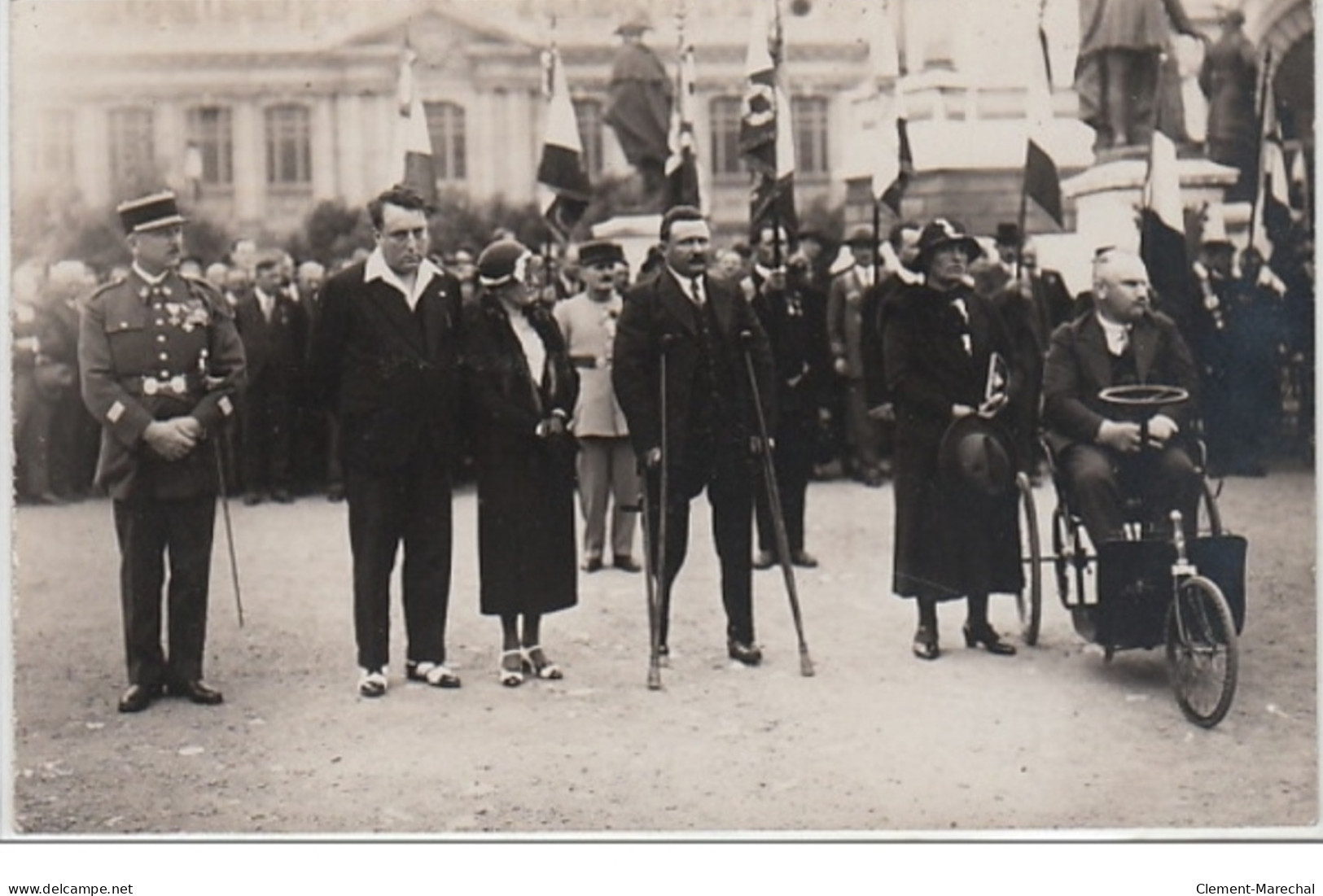 BELFORT : Lot De 2 Cartes Photo De La Remise Du Drapeau En 1933 - Très Bon état - Other & Unclassified