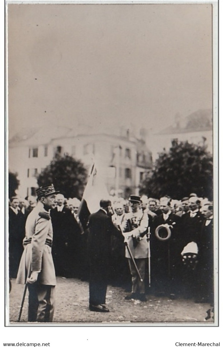 BELFORT : Lot De 2 Cartes Photo De La Remise Du Drapeau En 1933 - Très Bon état - Sonstige & Ohne Zuordnung