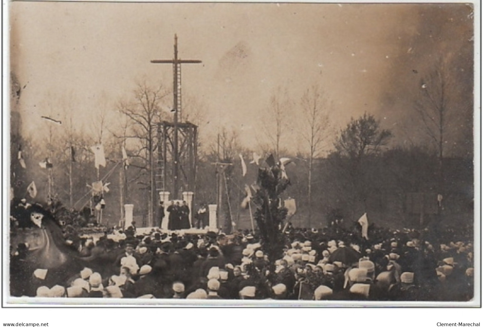 La Mothe Achard : Calvaire - Carte Photo (lot De 2 Cartes Photos) - Très Bon état - La Mothe Achard