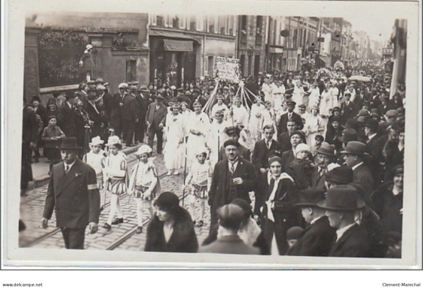 MONTREUIL SOUS BOIS : Lot De 4 Cartes Photo - Le Bouquet Provincial En 1931 - Très Bon état - Other & Unclassified