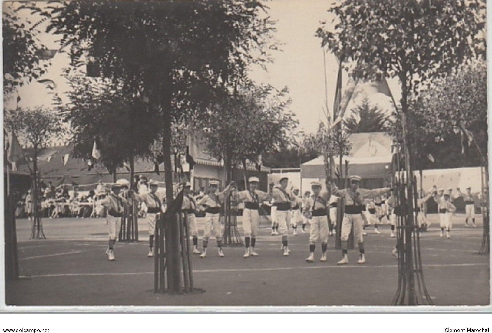 CASTELNAUDARY : Lot De 8 Cartes Photo """"fêtes De Gymnastique"""" Vers 1910 - Très Bon état - Other & Unclassified