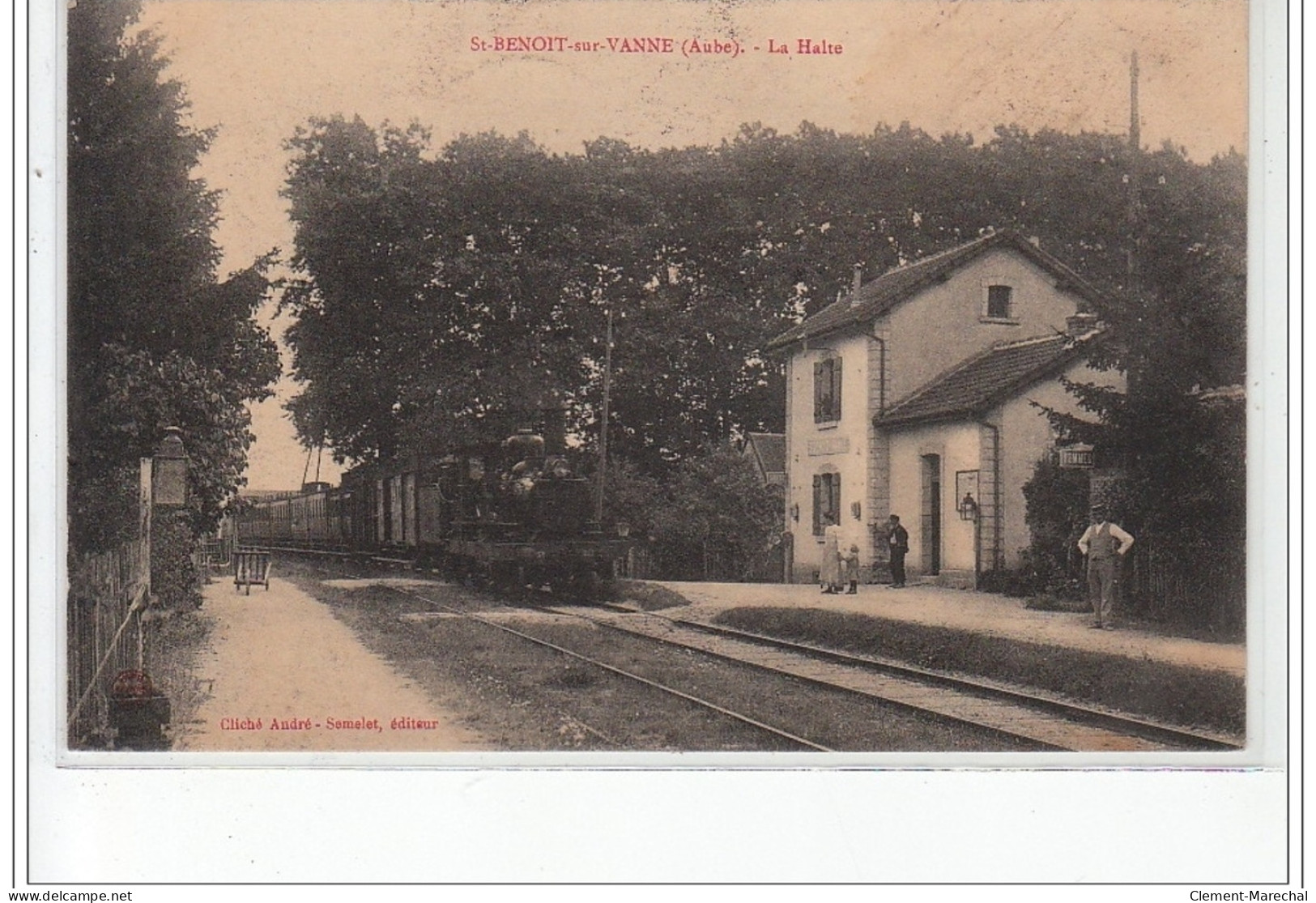 SAINT BENOIT SUR VANNE : La Gare - Très Bon état - Sonstige & Ohne Zuordnung