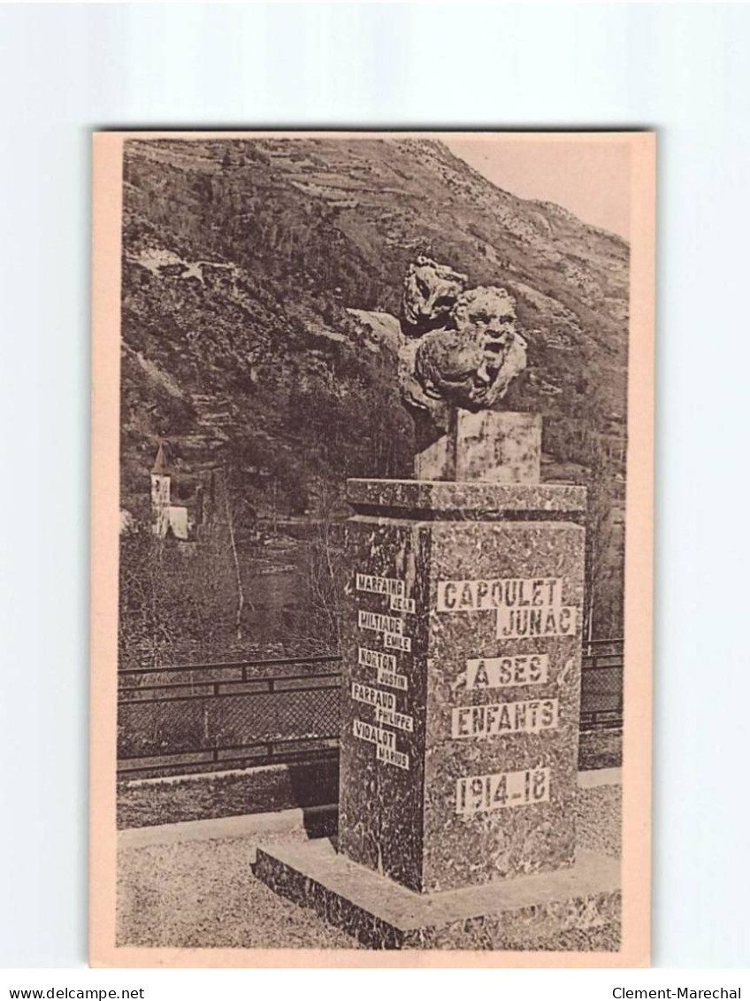 Inauguration du Monument aux morts de CAPOULET-JUNAC, 17 Novembre 1935, Lot de 14 CPA - très bon état