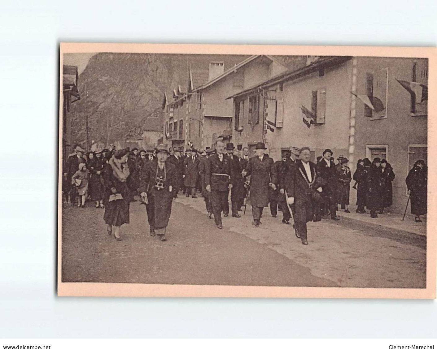 Inauguration du Monument aux morts de CAPOULET-JUNAC, 17 Novembre 1935, Lot de 14 CPA - très bon état