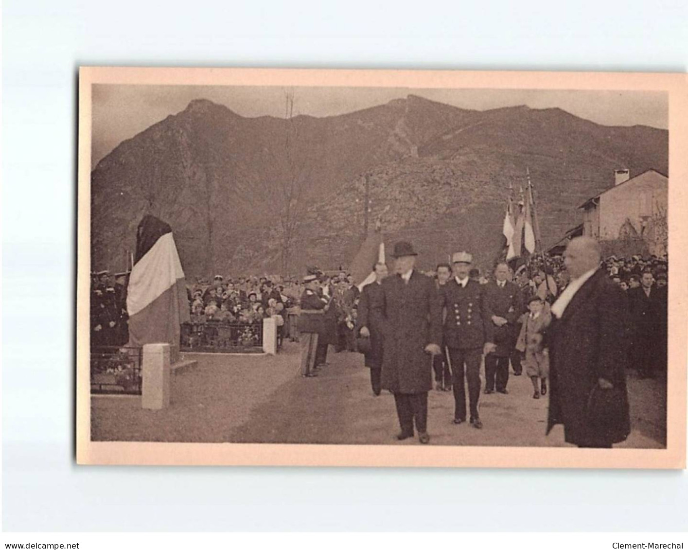 Inauguration du Monument aux morts de CAPOULET-JUNAC, 17 Novembre 1935, Lot de 14 CPA - très bon état