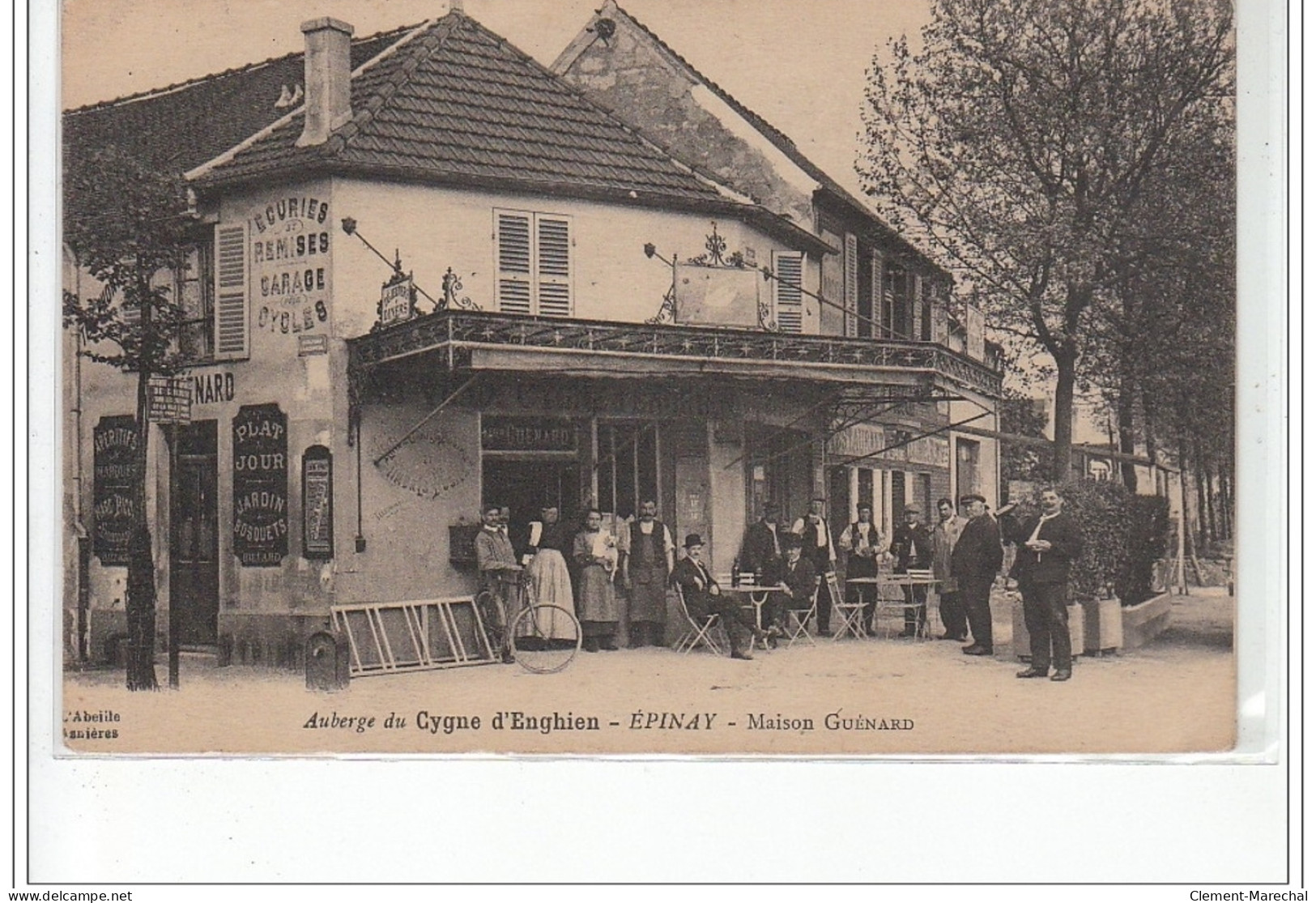 EPINAY : Auberge Du Cygne D'Enghien - Maison Guénard - Très Bon état - Other & Unclassified