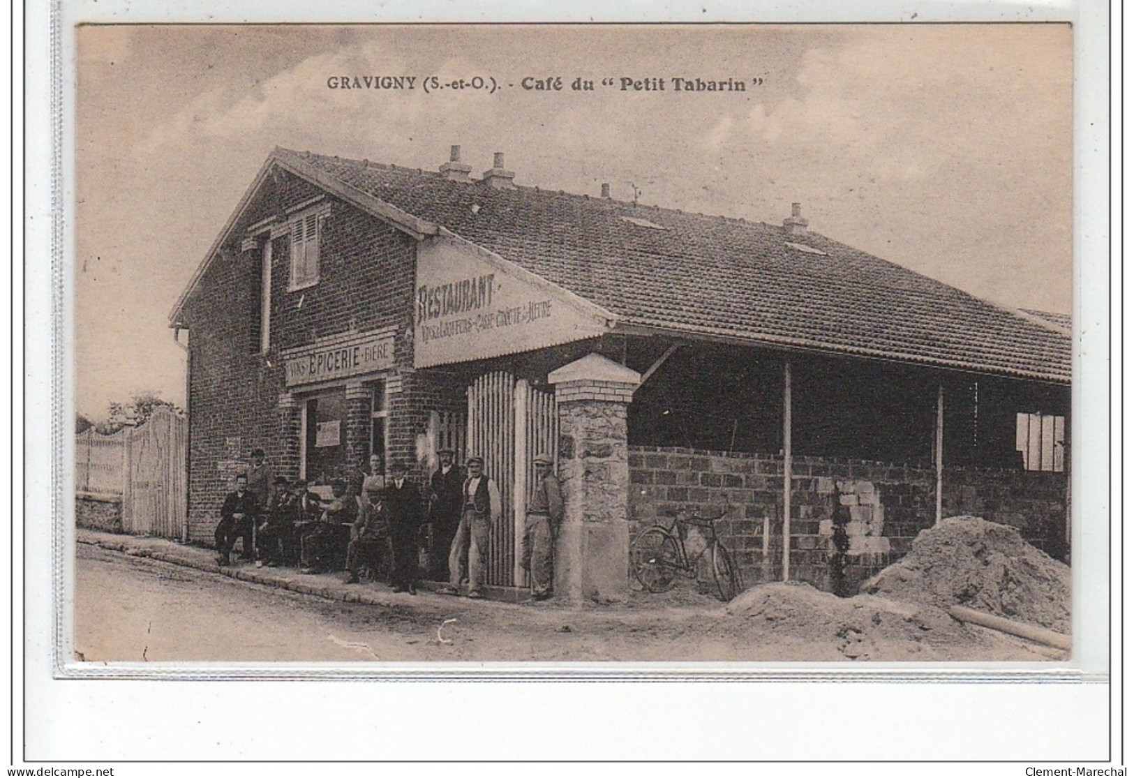 GRAVIGNY : Le Café Du """"Petit Tabarin""""- Très Bon état - Sonstige & Ohne Zuordnung