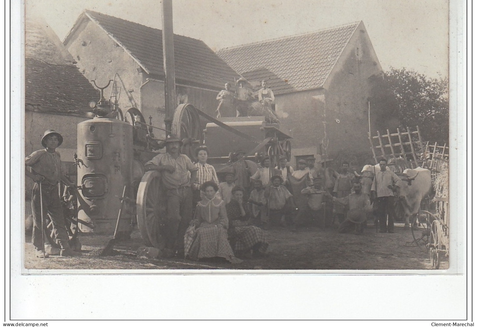 Carte Photo A Localiser : Batteuse  - Très Bon état - Zu Identifizieren