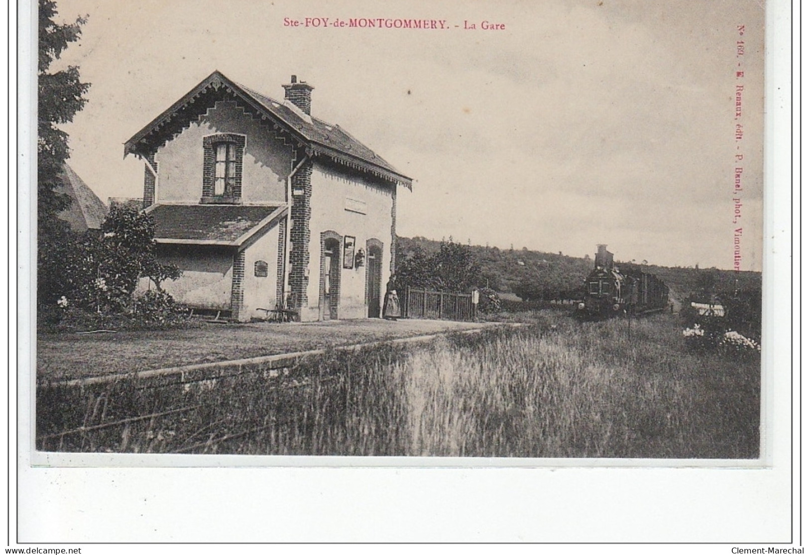 SAINTE FOY DE MONTGOMMERY : La Gare - Très Bon état - Other & Unclassified