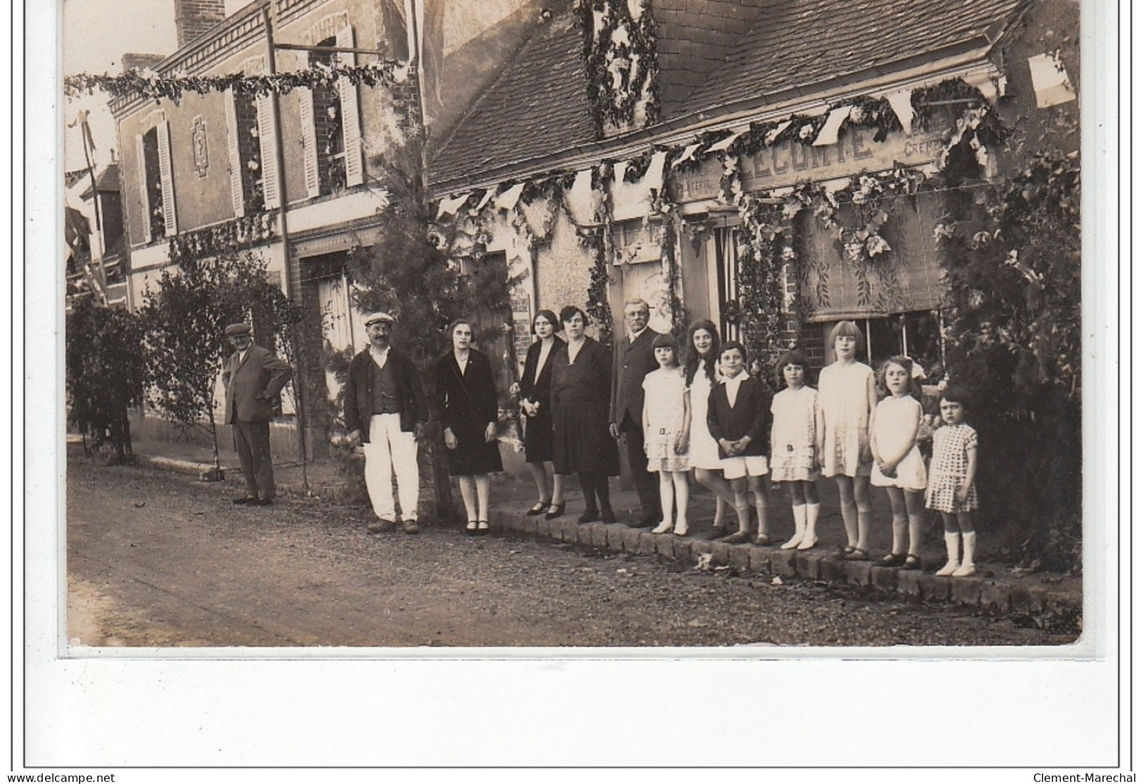 ARROU : Carte Photo De L'inauguration De La Salle Des Fêtes En 1930 - Très Bon état - Other & Unclassified