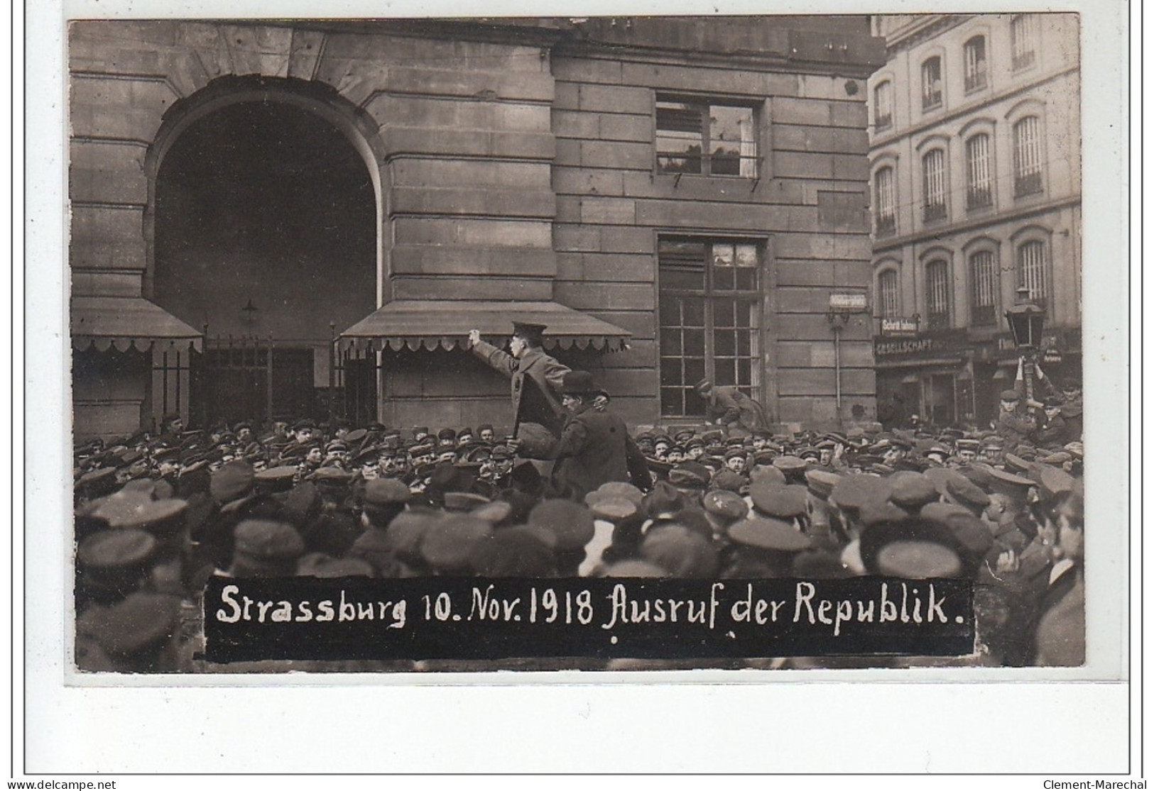 STRASBOURG : Lot De 6 Cartes Postales """"libération De Strasbourg En 1918 (République) - Très Bon état - Strasbourg