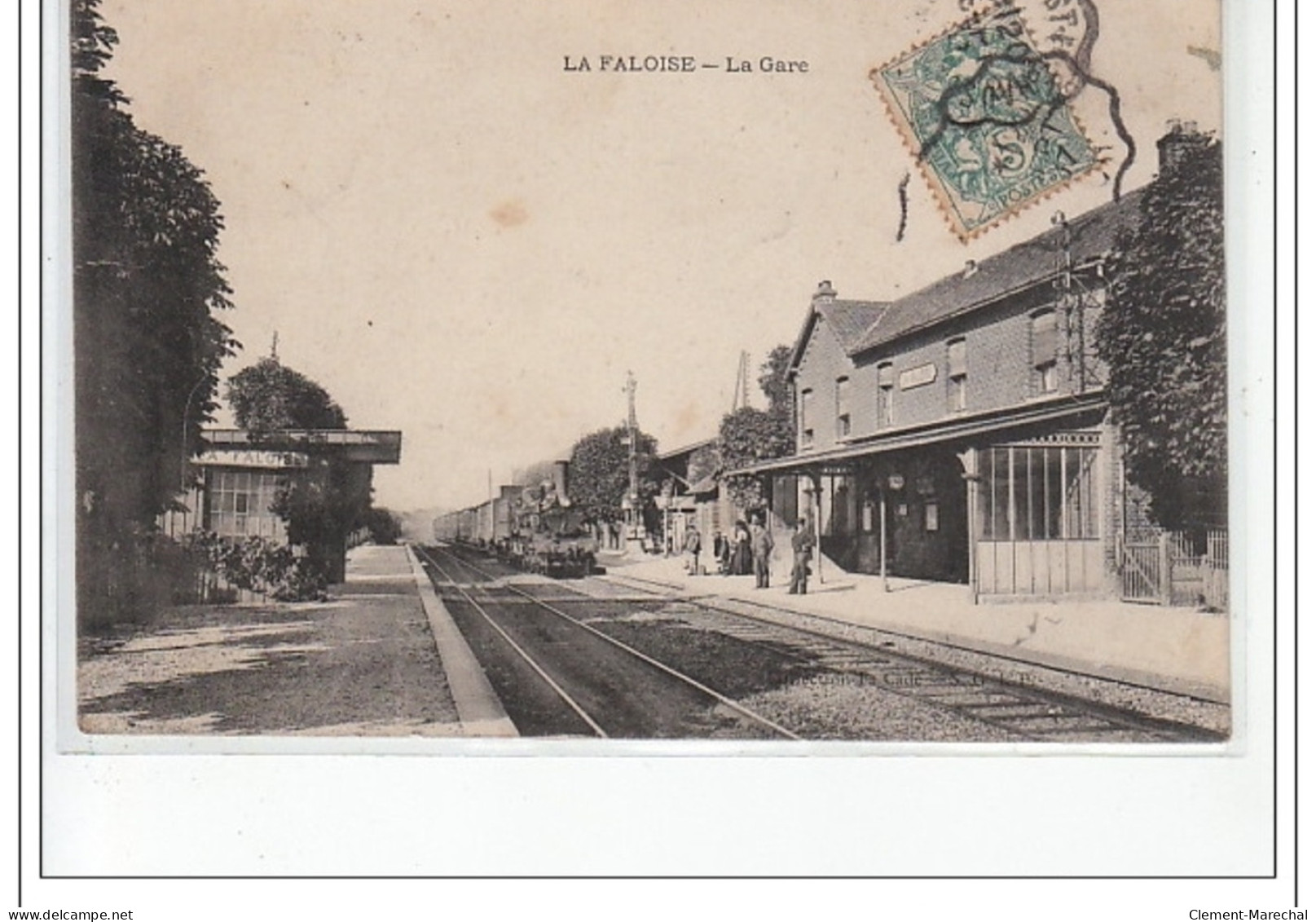 LA FALOISE : La Gare - Très Bon état - Other & Unclassified