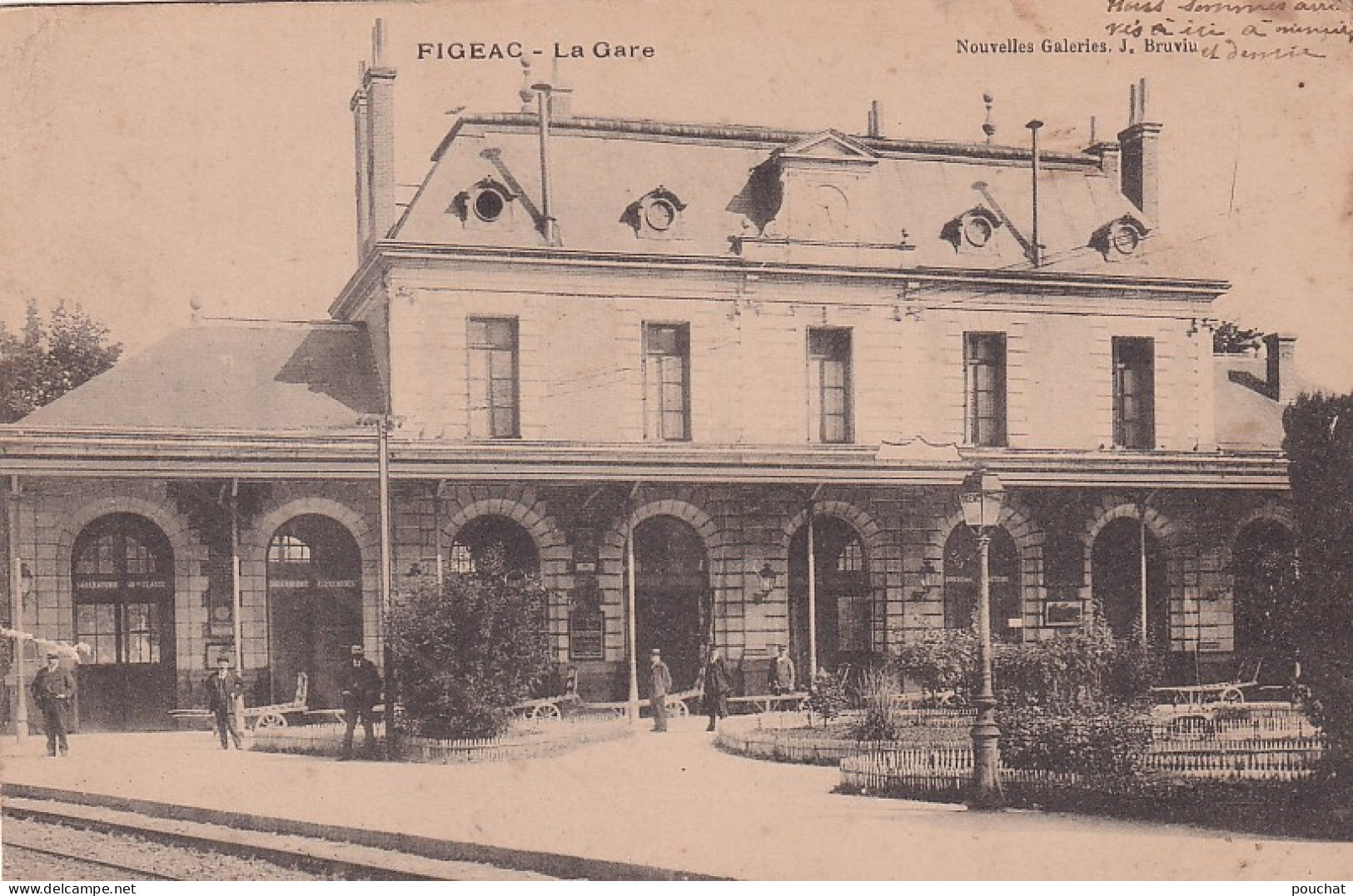 VE Nw-(46) FIGEAC - LA GARE  - ANIMATION - Figeac