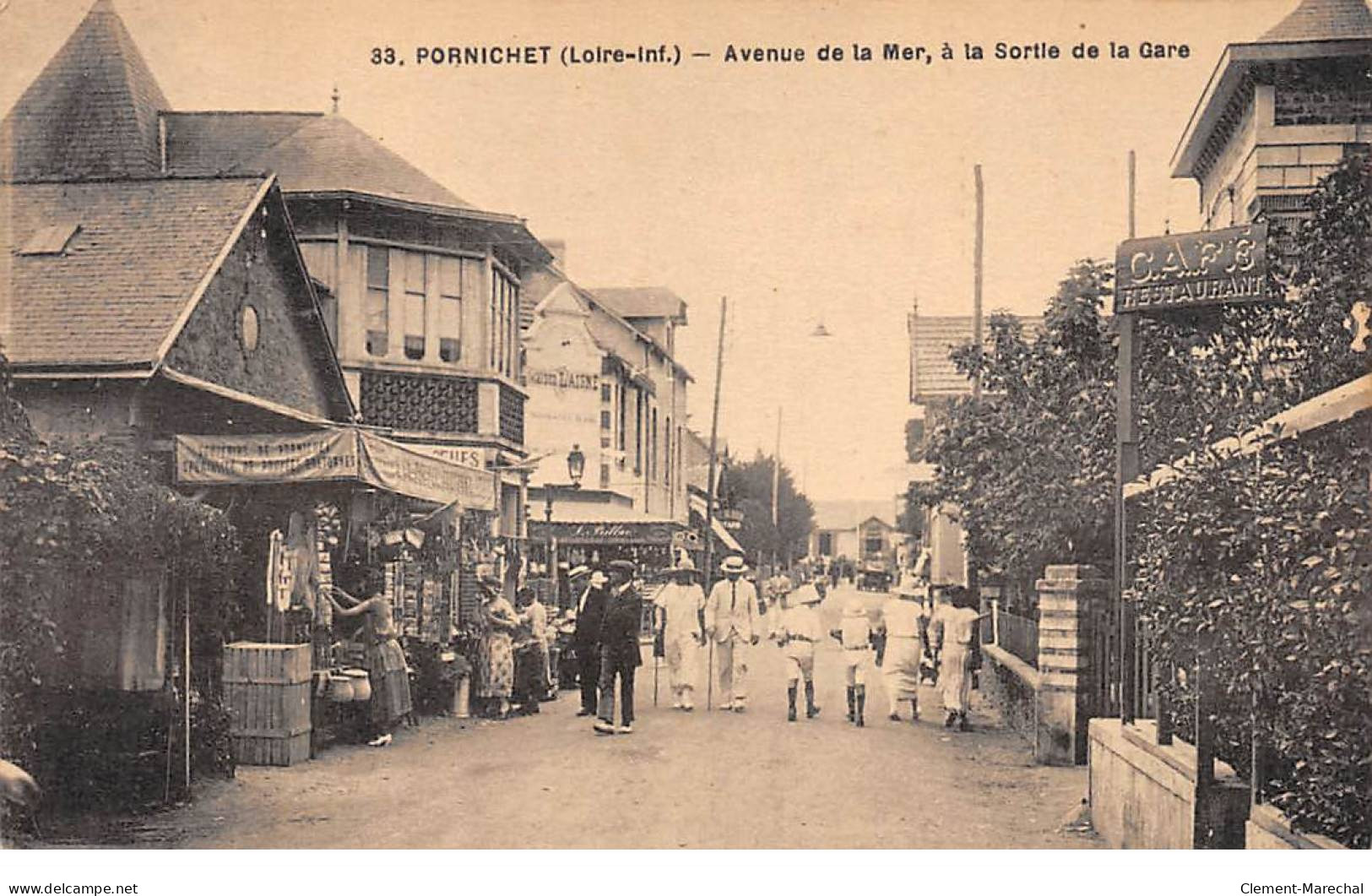 PORNICHET - Avenue De La Mer à La Sortie De La Gare - Très Bon état - Pornichet