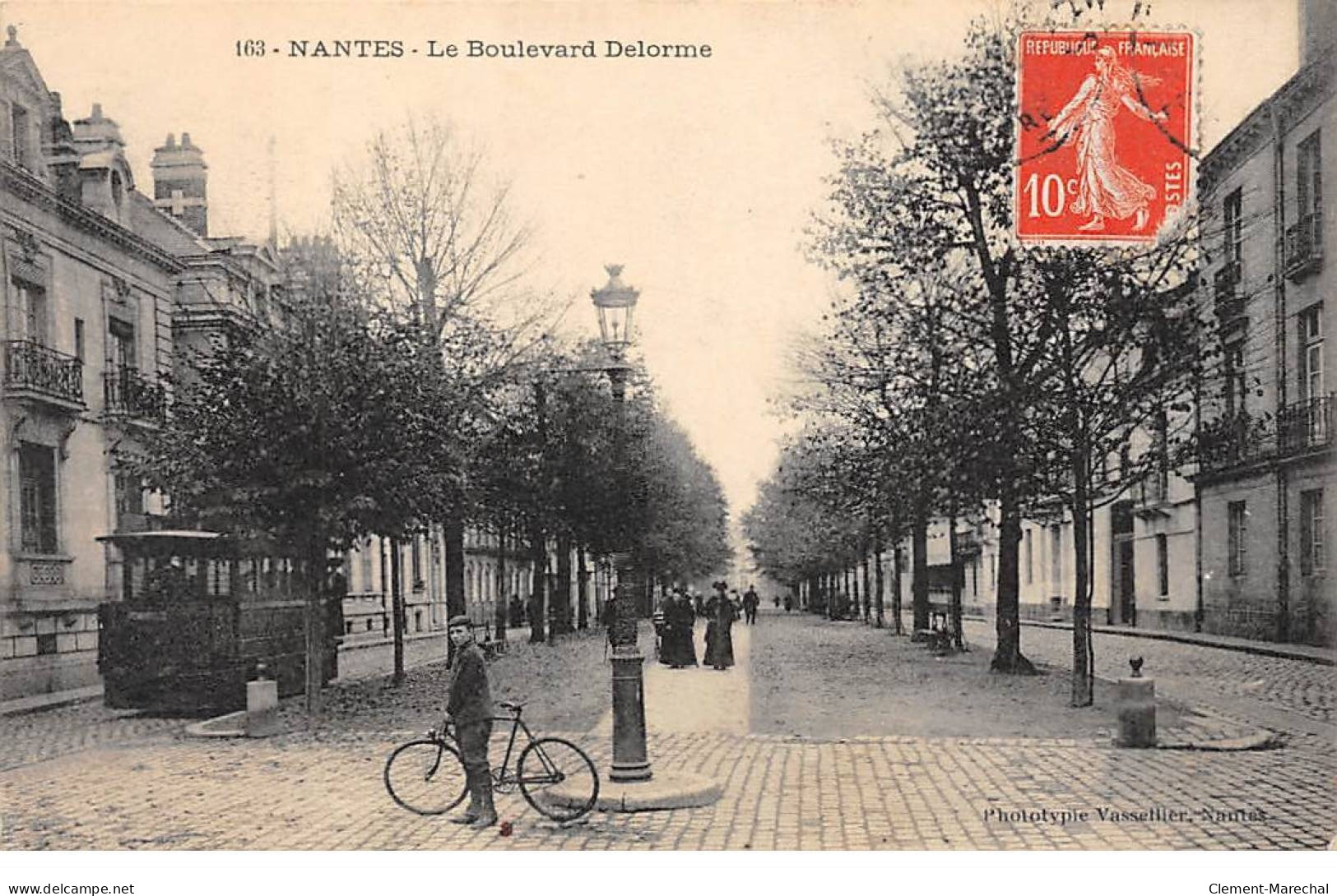 NANTES - Le Boulevard Delorme - Très Bon état - Nantes