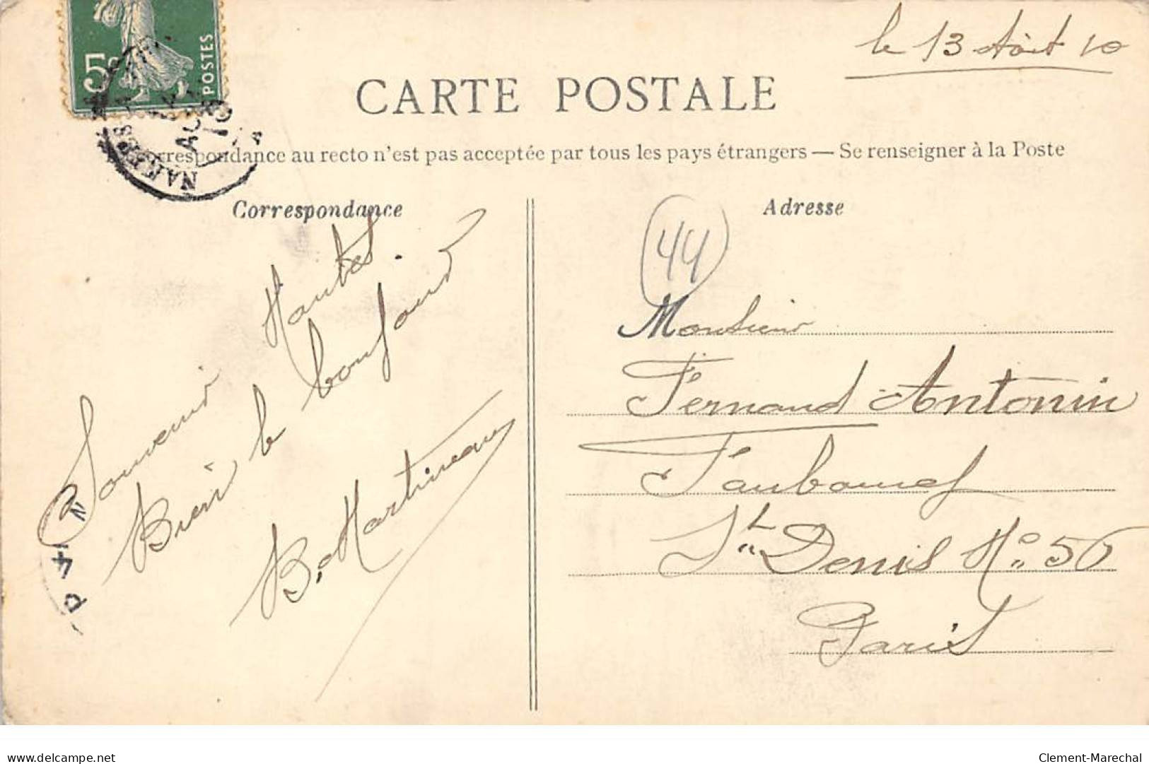 NANTES - Cavalcade Historique Du 31 Juillet 1910 - Le Char Triomphal - Très Bon état - Nantes