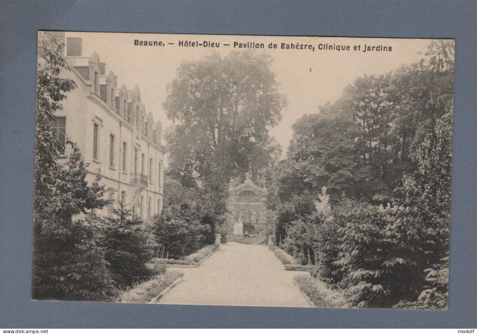 CPA - 21 - Beaune - Hôtel-Dieu - Pavillon De Bahèzre, Clinique Et Jardins - Circulée En 1907 - Beaune