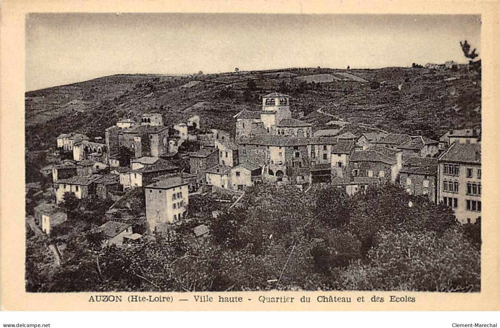 AUZON - Ville Haute - Quartier Du Château Et Des Ecoles - Très Bon état - Other & Unclassified