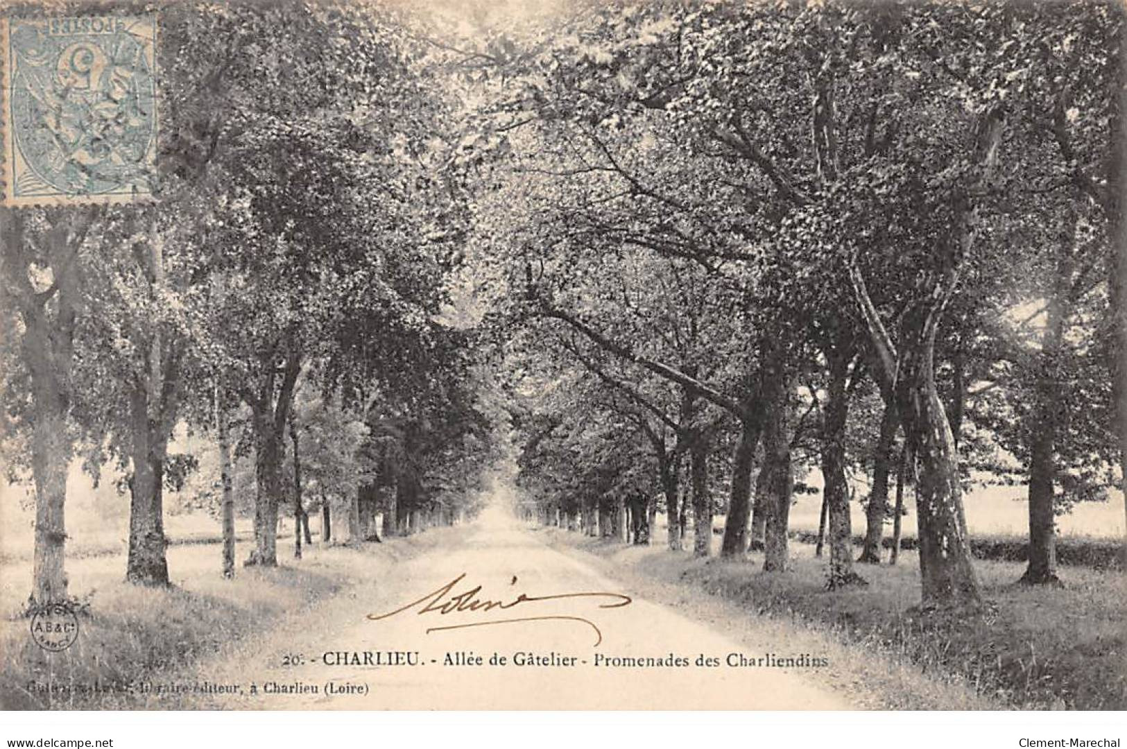 CHARLIEU - Allée De Gâtelier - Promenades Des Charliendins - Très Bon état - Charlieu