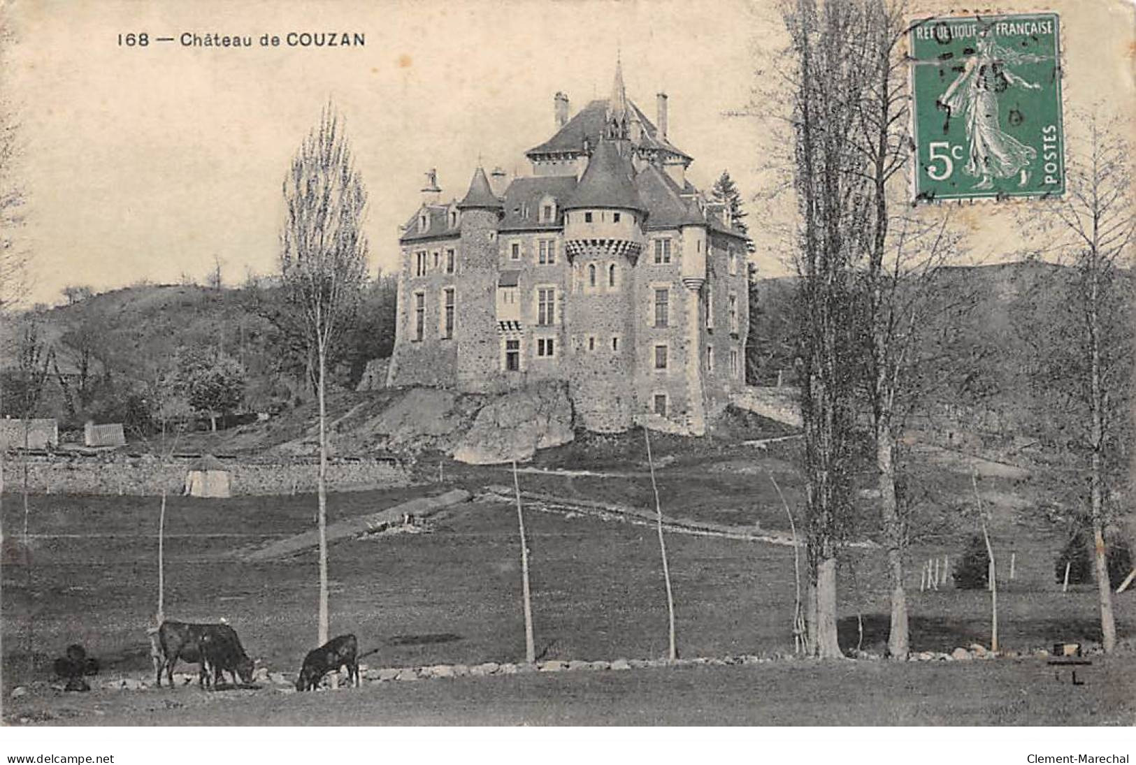 Château De COUZAN - état - Other & Unclassified