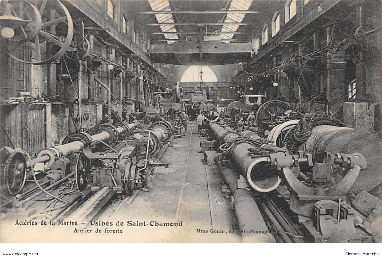 Aciéries De La Marine - Usines De SAINT CHAMOND - Atelier De Forerie - Très Bon état - Saint Chamond