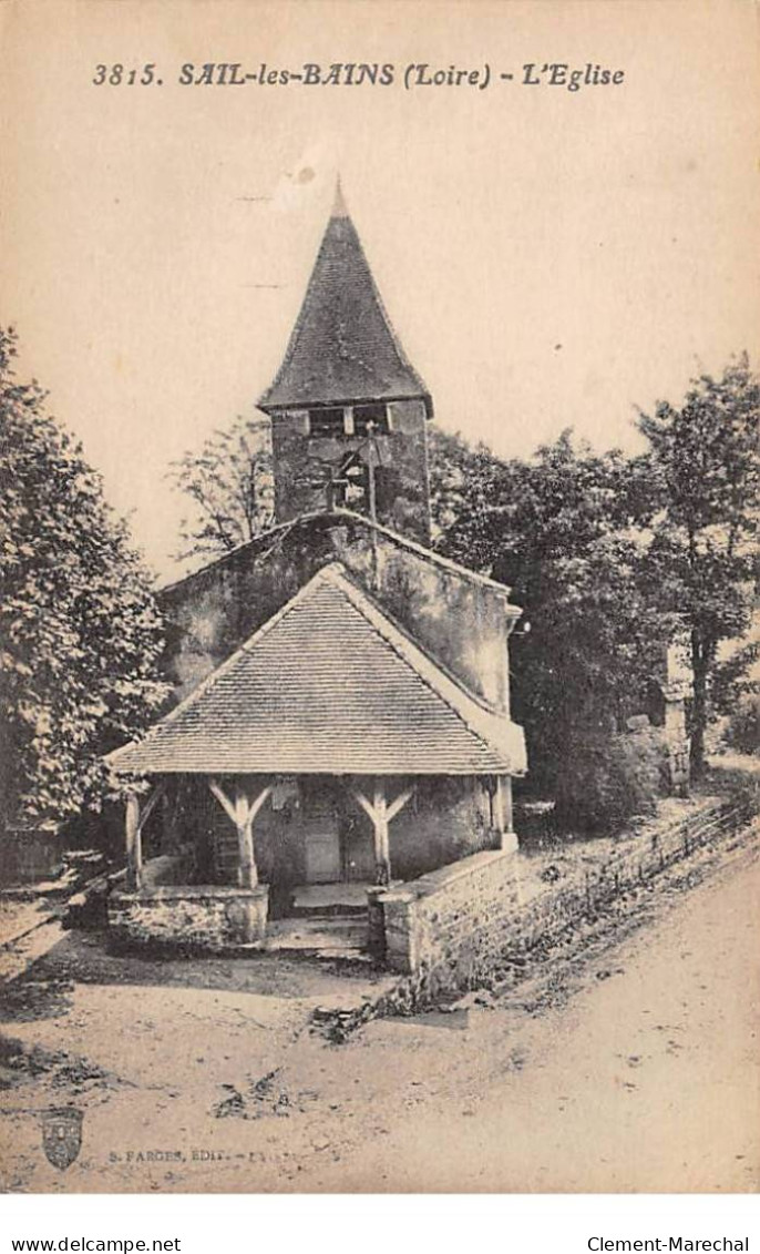 SAIL LES BAINS - L'Eglise - Très Bon état - Autres & Non Classés