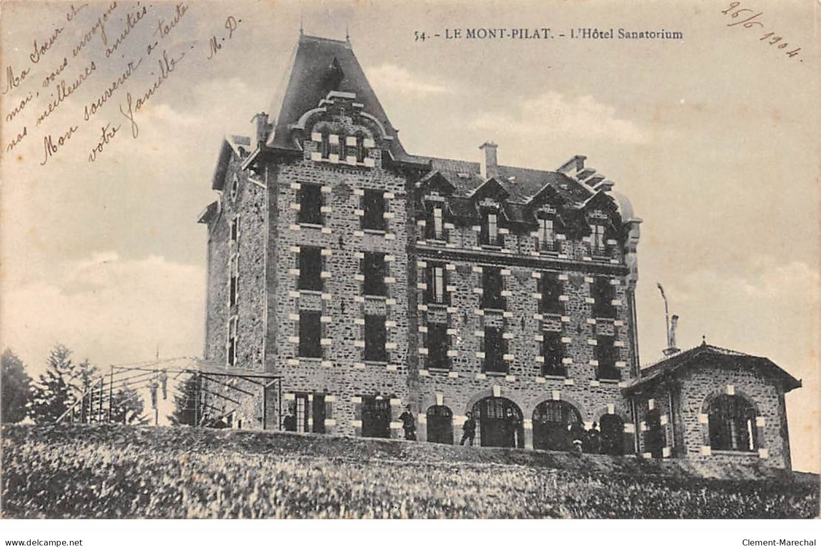 LE MONT PILAT - L'Hôtel Sanatorium - Très Bon état - Autres & Non Classés