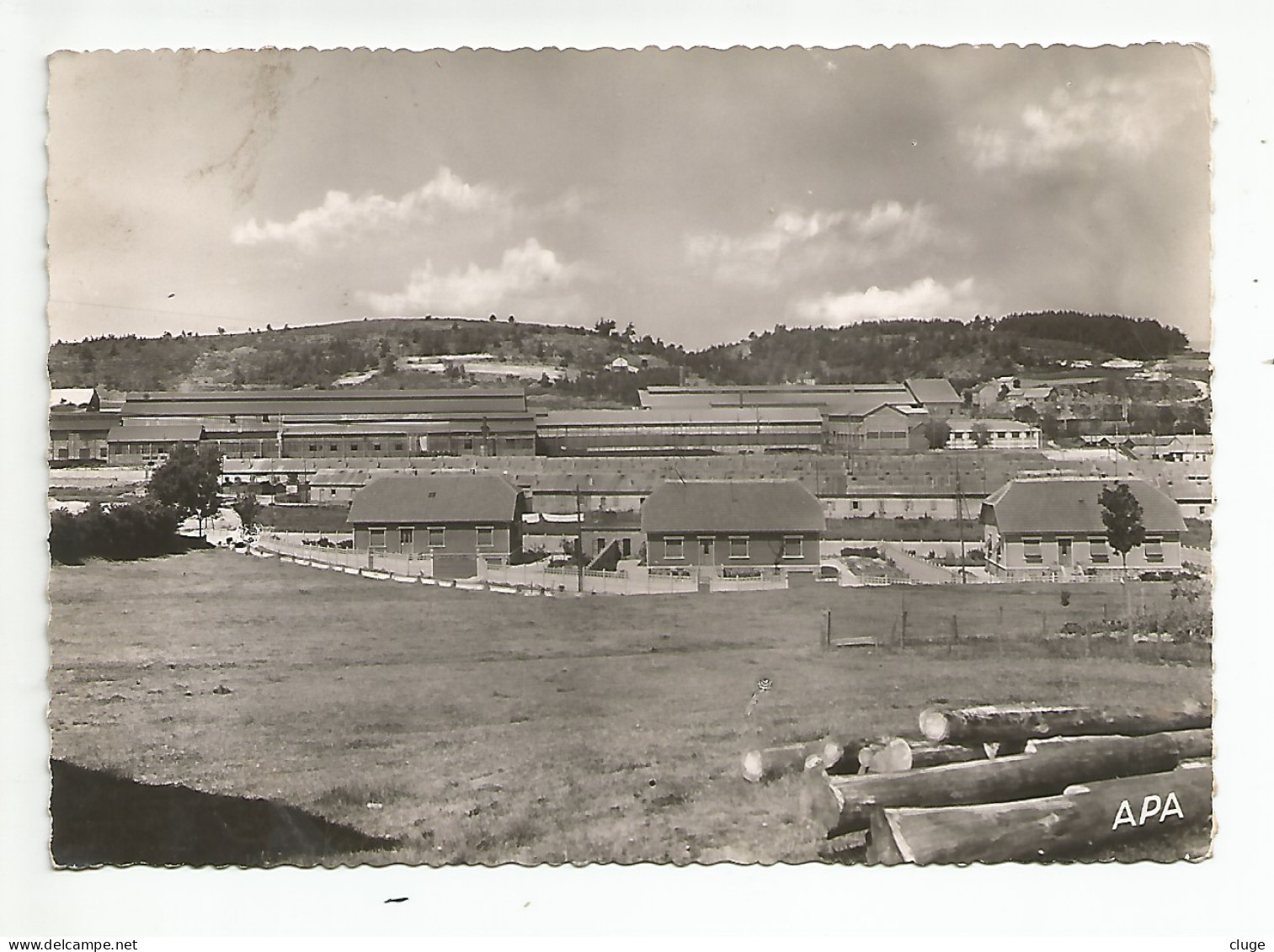 48 - SAINT CHELY D'APCHER - Scieries  Usine  Cité - Saint Chely D'Apcher