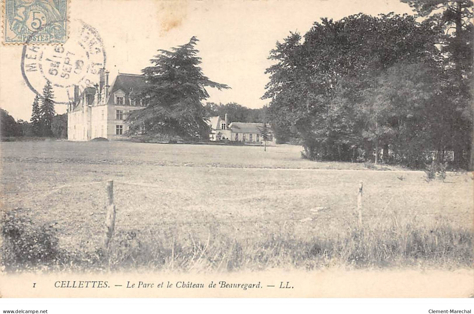 CELLETTES - Le Parc Et Le Château De Beauregard - Très Bon état - Other & Unclassified