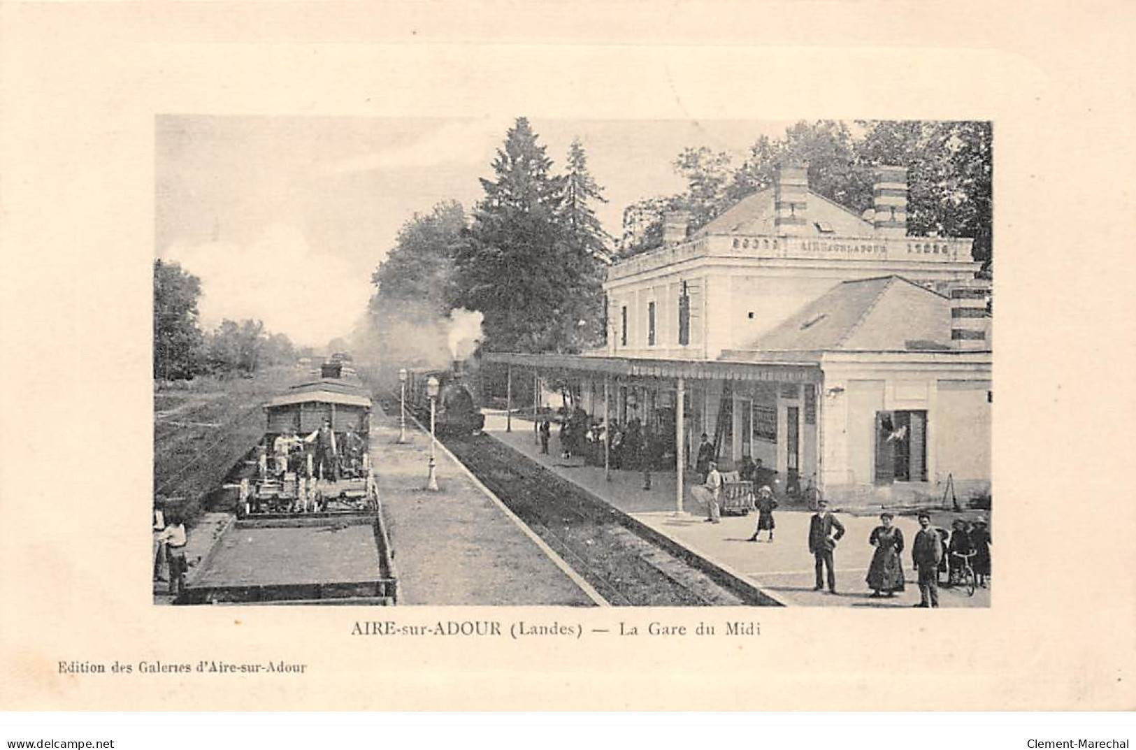 AIRE SUR ADOUR - La Gare Du Midi - Très Bon état - Aire