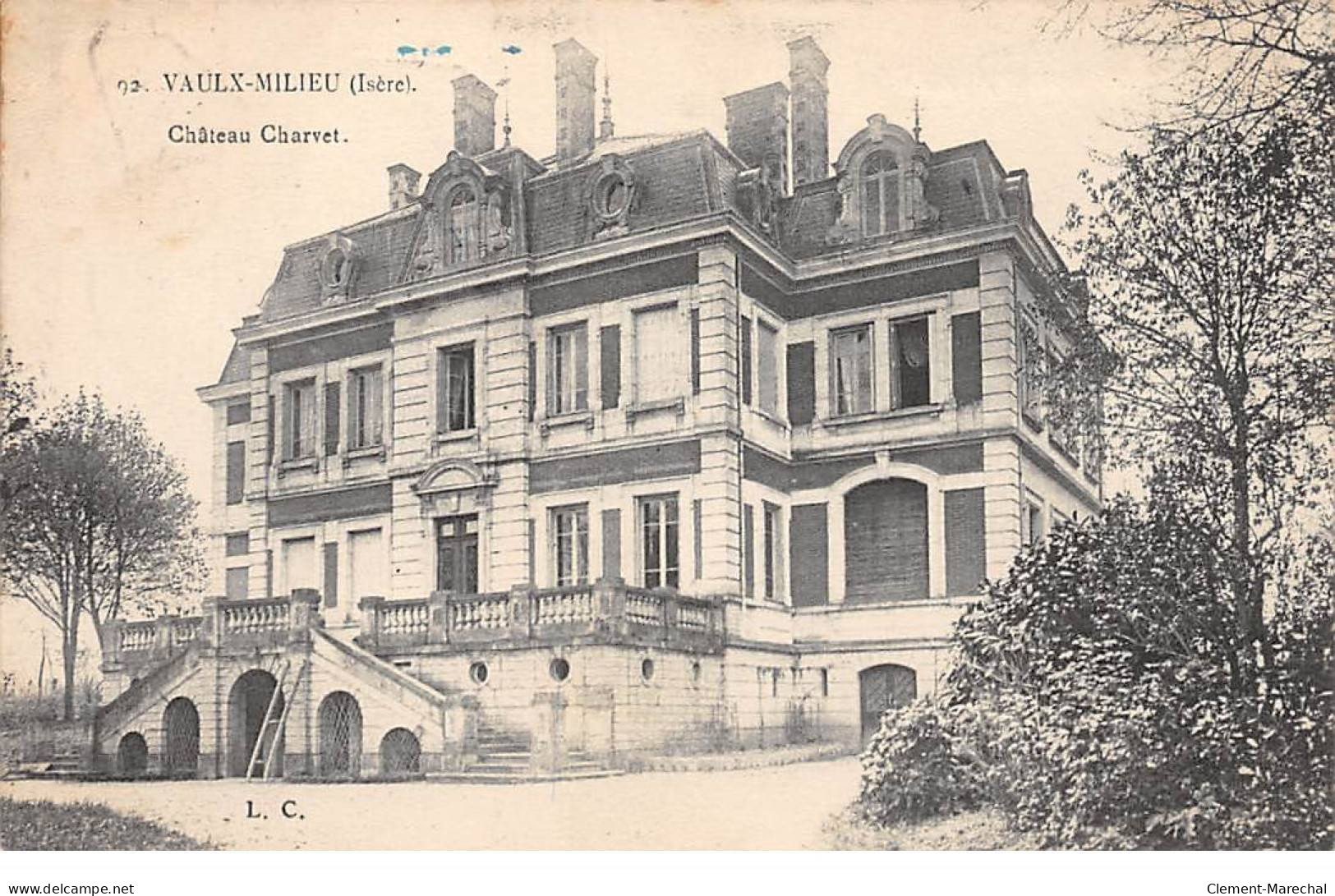 VAULX MILIEU - Château Charvet - Très Bon état - Andere & Zonder Classificatie