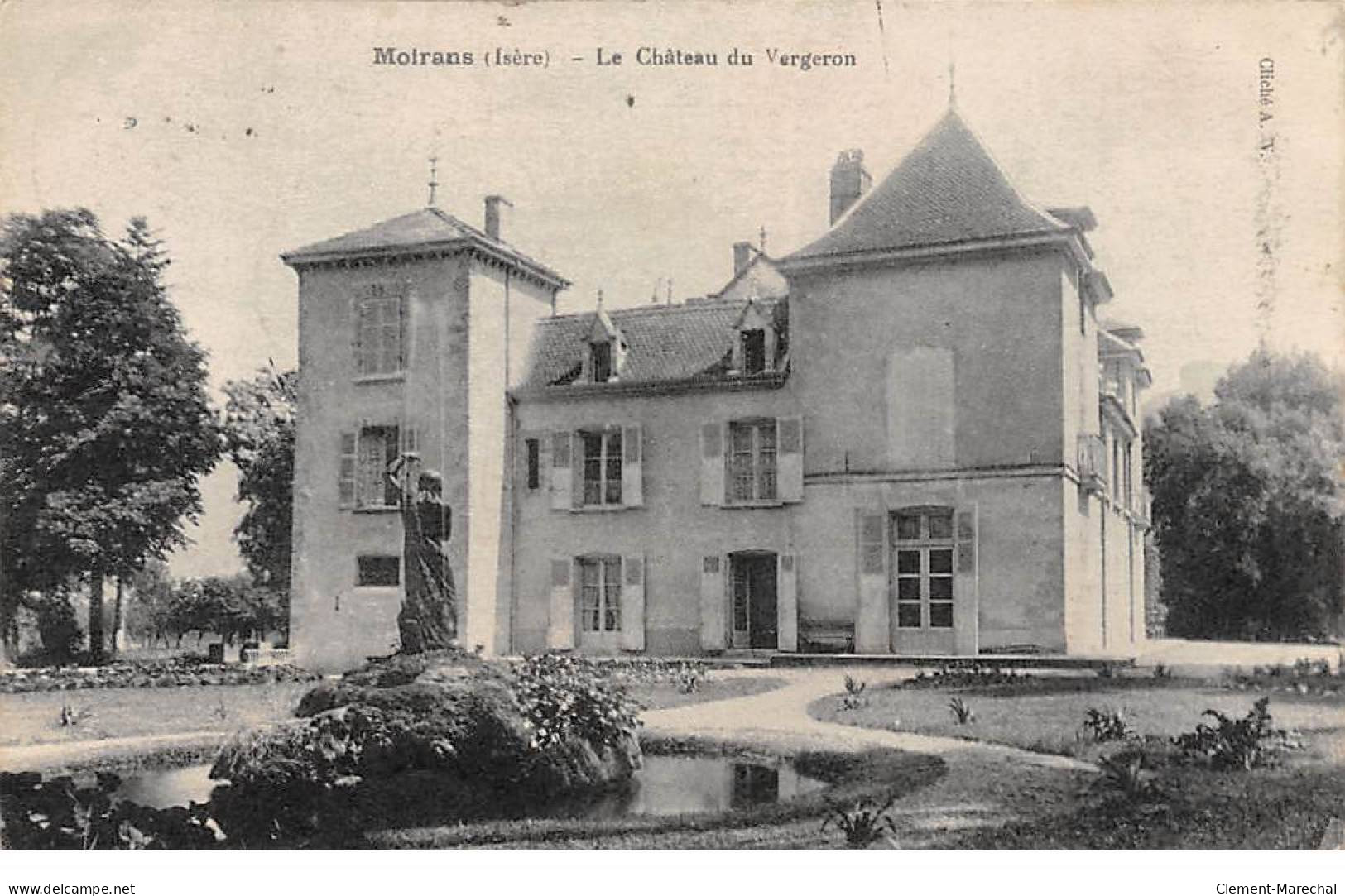 MOIRANS - Le Château Du Vergeron - Très Bon état - Moirans