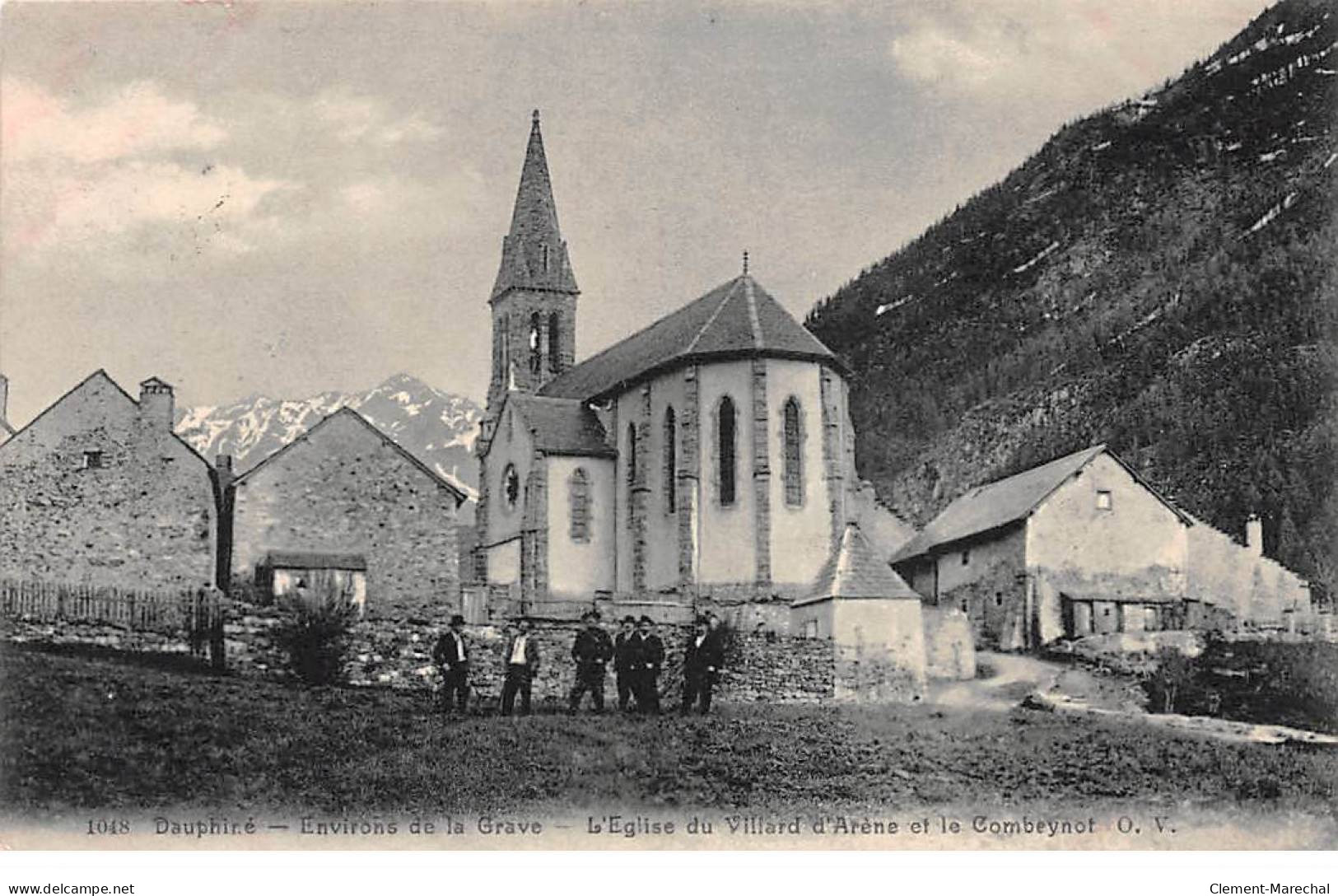 L'Eglise Du VILLARD D'ARENE Et Le Combeynot - Très Bon état - Andere & Zonder Classificatie