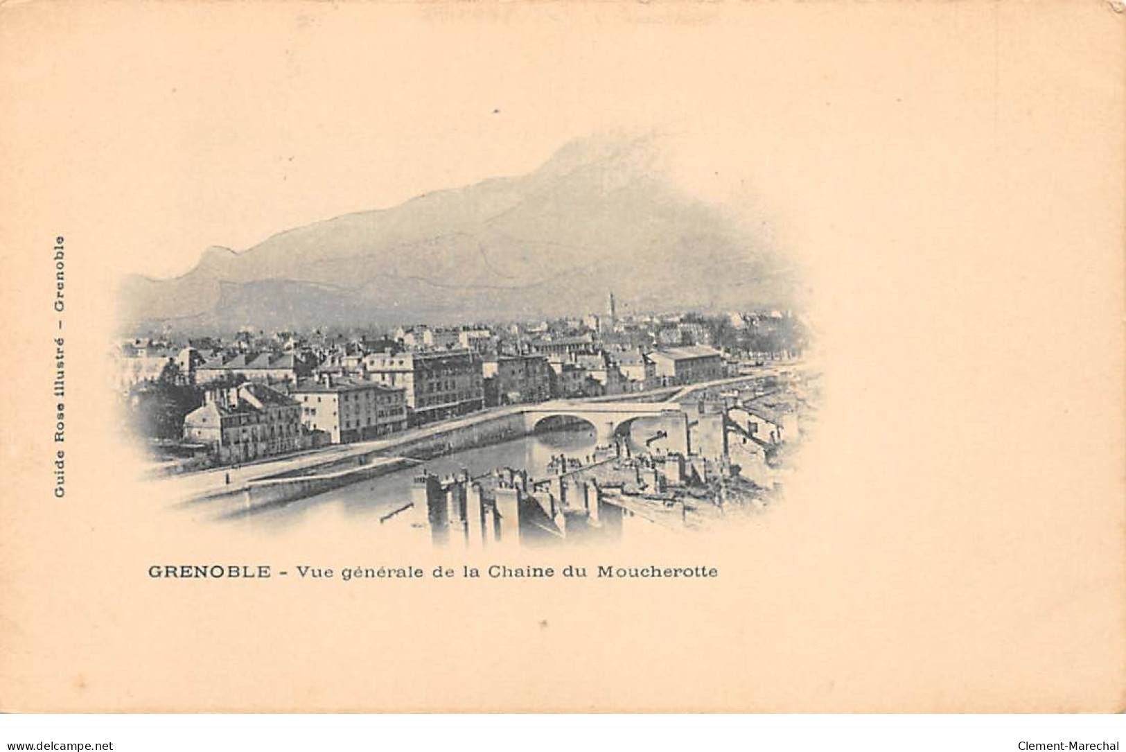 GRENOBLE - Vue Générale De La Chaine Di Moucherotte - Très Bon état - Grenoble