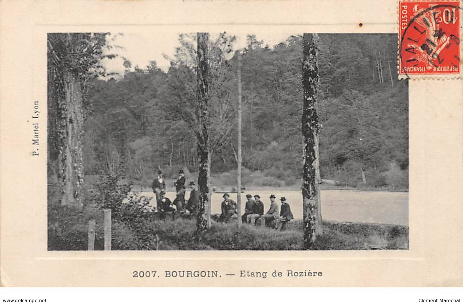 BOURGOIN - Etang De Rozière - Très Bon état - Bourgoin