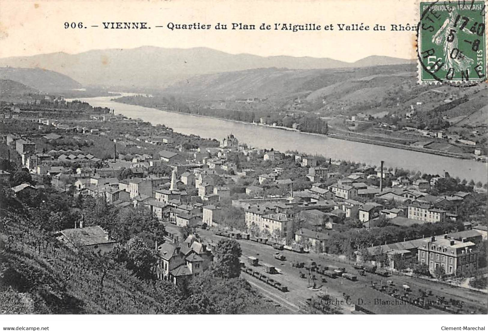 VIENNE - Quartier Du Plan De L'Aiguille Et Vallée Du Rhône - Très Bon état - Vienne