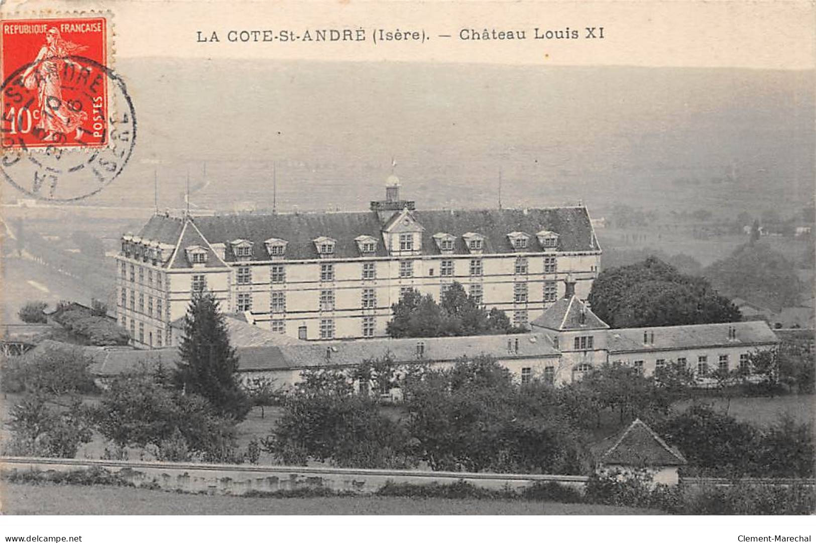 LA COTE SAINT ANDRE - Château Louis XI - Très Bon état - La Côte-Saint-André