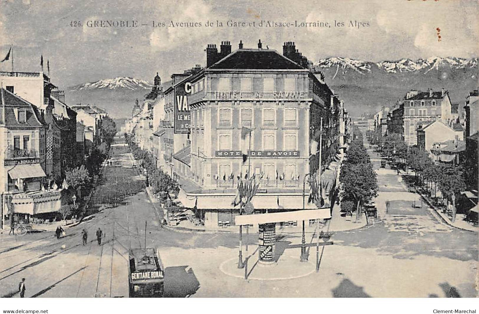GRENOBLE - Les Avenues De La Gare Et D'Alsace Lorraine - Très Bon état - Grenoble