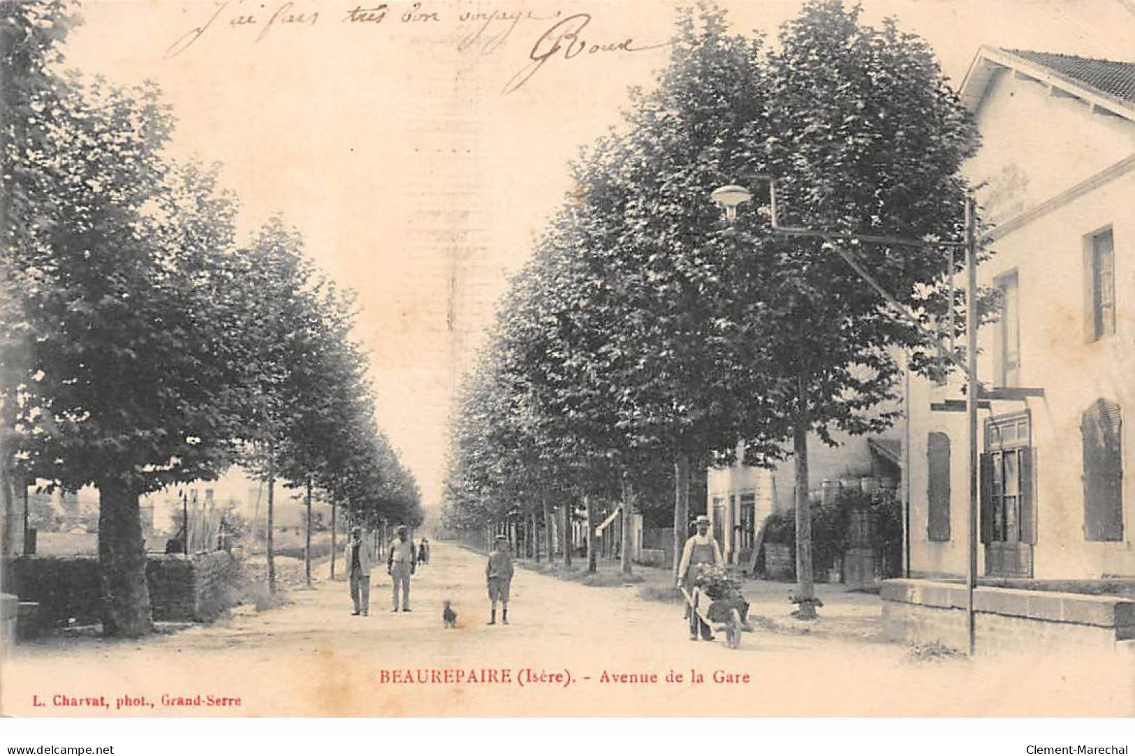 BEAUREPAIRE - Avenue De La Gare - Très Bon état - Beaurepaire